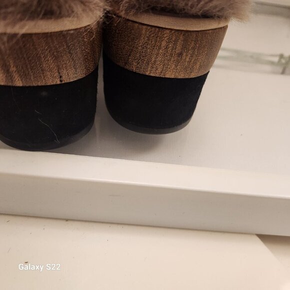 Jambu Leather "Monaco" Mules. Fur lined. NWOT. Size 6 - Picture 8 of 10